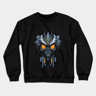 Mecha Skull S03 D10 Crewneck Sweatshirt